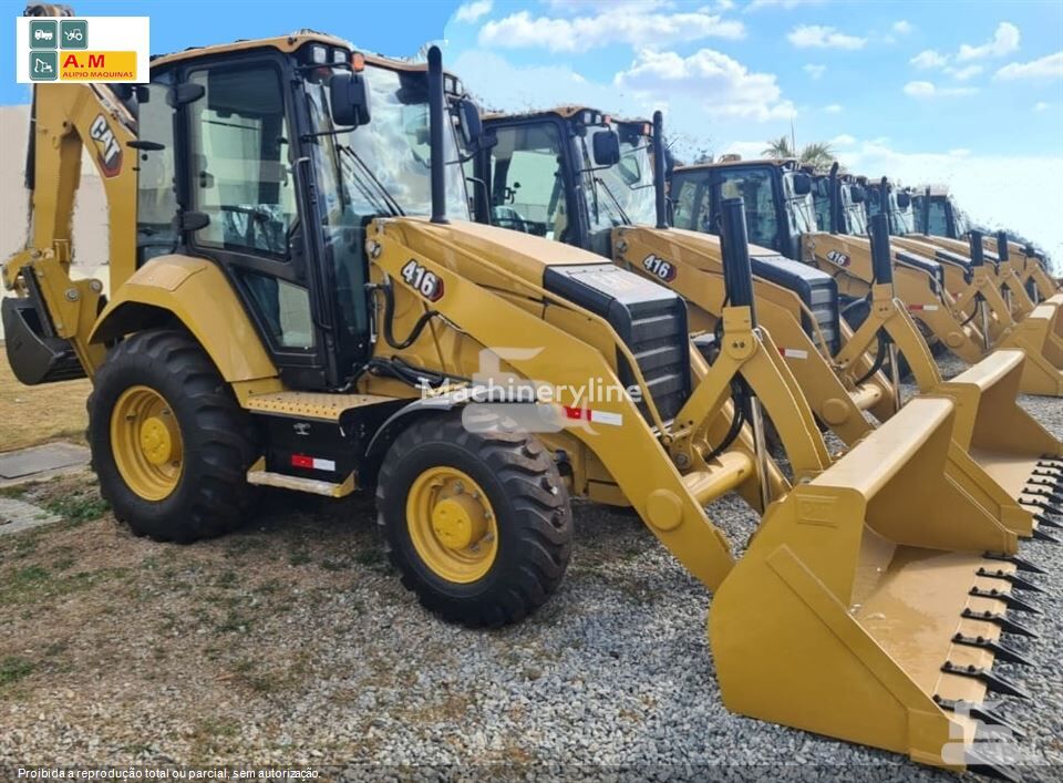 لودر حفار Caterpillar 416