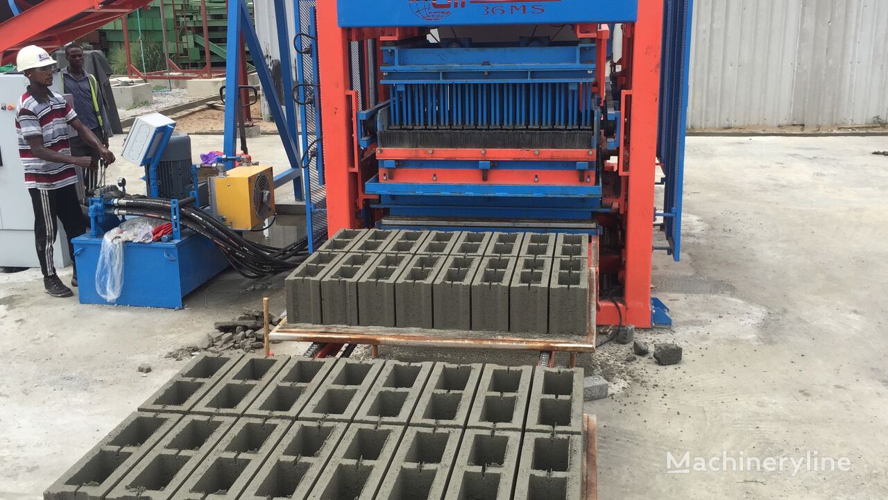 جديدة كتلة ماكينة Conmach Concrete Block Making Machine -12.000 units/shift