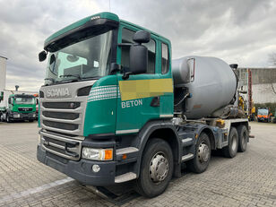 شاحنة خلط الخرسانة Intermix  ذات شاسيه Scania G410 8x4 EURO6 BETONOMIESZARKA INTERMIX 9m3