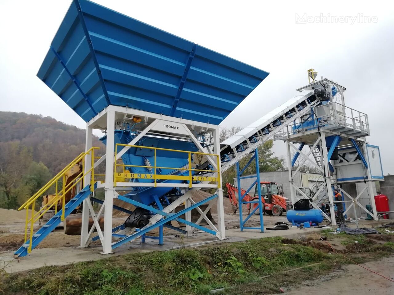 جديد ماكينة صناعة الخرسانة Promax Compact Concrete Batching Plant PROMAX C60 SNG PLUS (60m³/h)