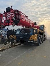 شاحنة رافعة Sany STC800T 80 ton Sany used truck cranes on sale