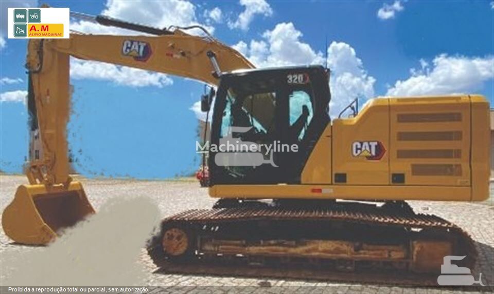 حفارة مجنزرة Caterpillar 320