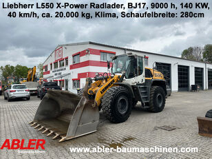 جرافة ذات عجلات Liebherr L550 X-POWER Radlader Klima 40 km/h