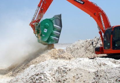 جديد قادوس كسار AME Crusher Bucket (MCB-30) Suitable for 28-40 Ton Excavator